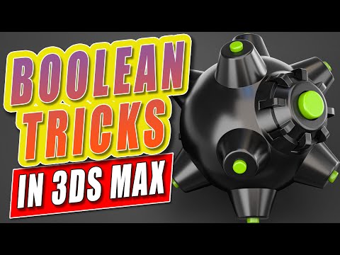 Boolean Tricks In 3ds Max || N°_283