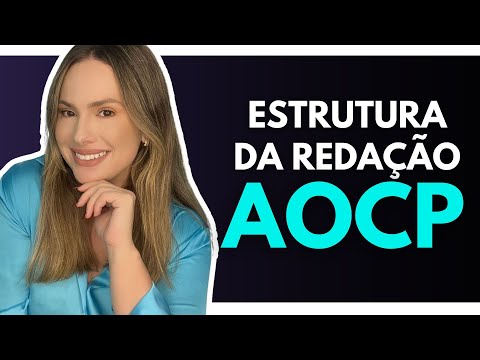 Como fazer a redação da banca AOCP
