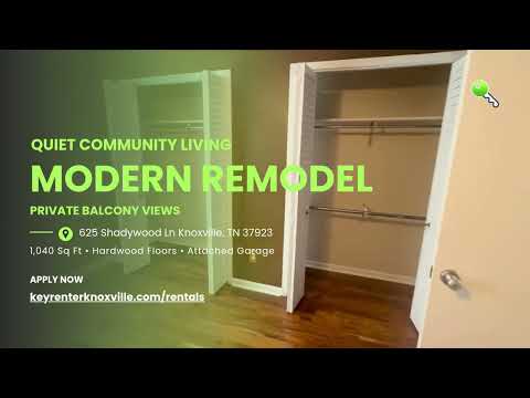 Newly Remodeled Townhouse: Modern Comfort in a Wooded Retreat property video