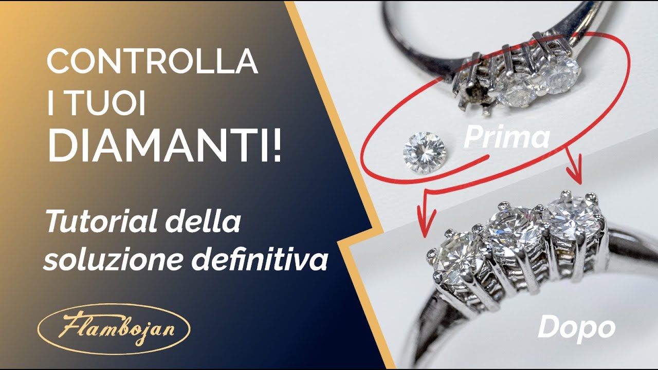 Trilogy, tutorial di come mettiamo in sicurezza i diamanti del tuo anello | Orafi Roma Flambojan oro