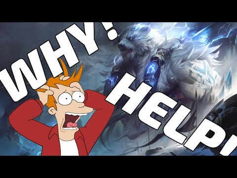 WHY!!!! Why did I play Volibear Support?....WHY!!!!!!!!