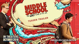 Video trailer för MIDDLE SCHOOL: The Worst Years of My Life - Teaser Movie Trailer HD