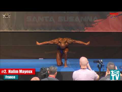 European Amateur Santa Susanna 2016 - Men's Classic Bodybuilding up to 168cm