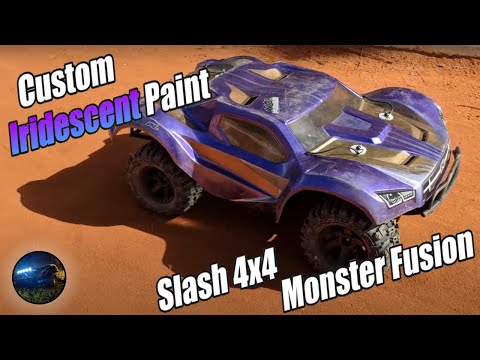 Slash 4x4 - Iridescent Paint for Pro-Line Monster Fusion RC Body