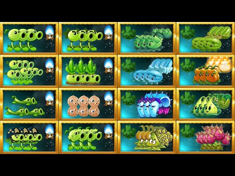 Random 16 Teams 3 Plants PEA & TORCHWOOD x PULT & ARMA MINT - Who Will Win? - Pvz 2 Plant vs Plant