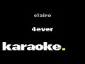 Clairo - 4EVER (Karaoke)