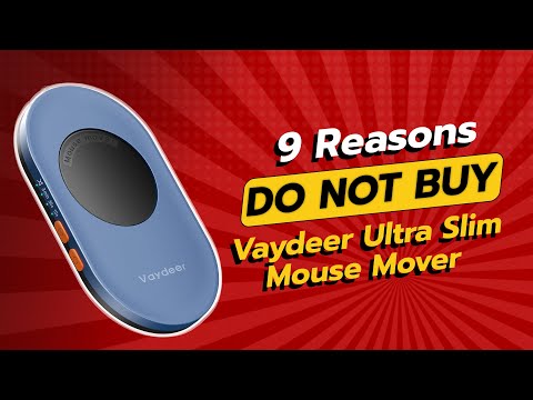 STOP! 9 Shocking Reasons NOT to Buy the Vaydeer Ultra Slim Mouse Mover! 🚫🐭