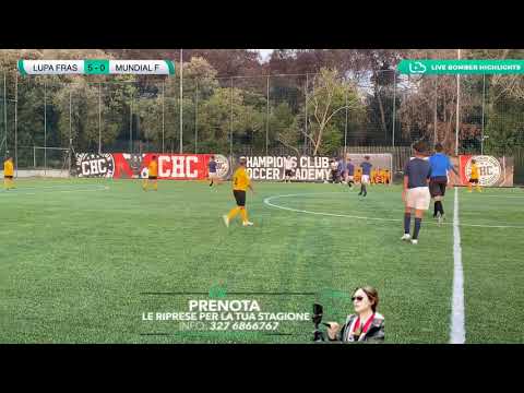 Trofeo rete oro - LUPA FRASCATI VS MUNDIAL FOOTBALL