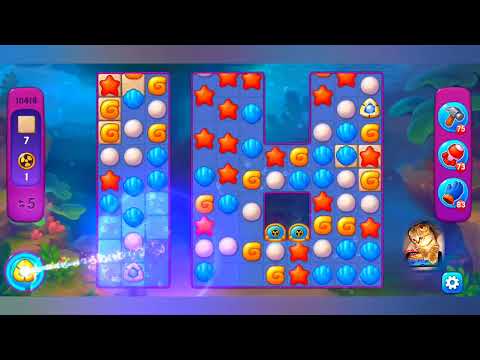 Fishdom, 10414 level,no Booster - 10414 уровень, прохождение без бустеров.