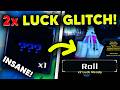USING DORCELESSNESS 2x LUCK BUFF In GLITCH BIOME Sol S RNG