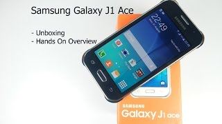 SamsungGalaxyJ1AceUnboxingandHandsOnOverview