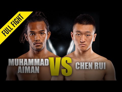 Muhammad Aiman vs Chen Rui full fight