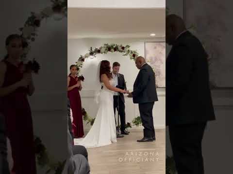 Promotional video thumbnail 1 for Arizona Officiant