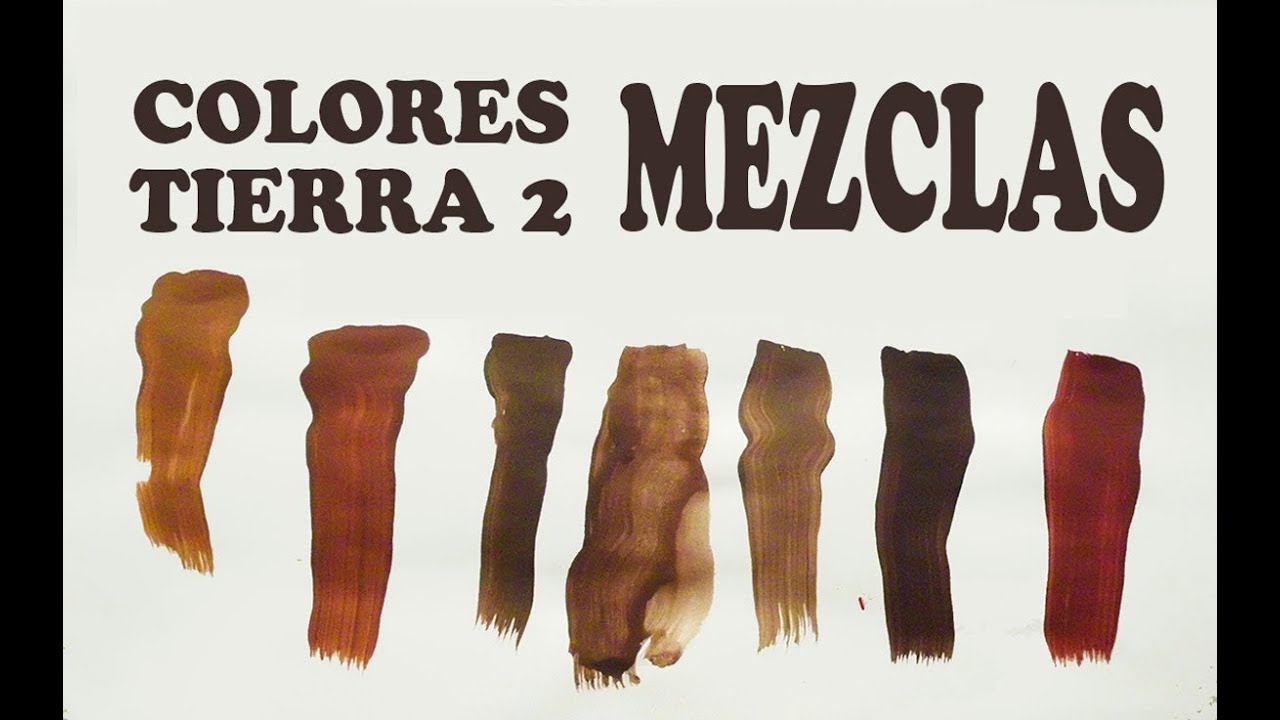 EL MARRÓN, MEZCLAS EXACTAS: COLORES TIERRA 2/2