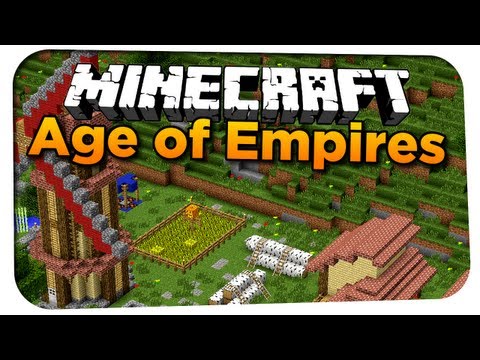 LucPlays - Age of Minecraft: PVP Battle - Age of Empires in Minecraft!!