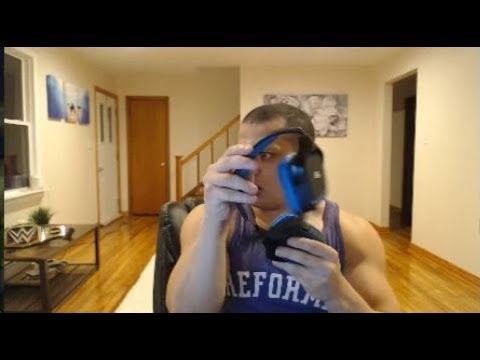 TYLER1 breaks headset on stream
