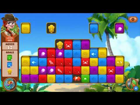 Lost Island Blast Adventure Level 480 NO BOOSTERS  A S GAMING