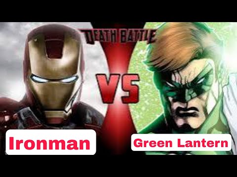 Iron Man vs Green Lantern | Marvel vs DC Showdown | Ironman | Green Lantern | Epic Showdown