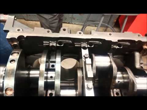 Installing a crankshaft