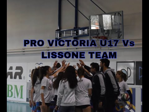 ProVictoria U17 Vs Lissone Volley Team