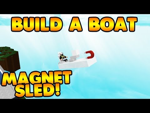 Build A Boat Magnet Speed Glitch Jessetc Roblox Video - new sled magnet glitch build a boat for treasure roblox