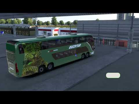 ETS2 | Rio Branco (AC) x Assis Brasil (AC) | Busscar Visstabus DD | Mapa BR Brasil | ETS2 1.56 Bus