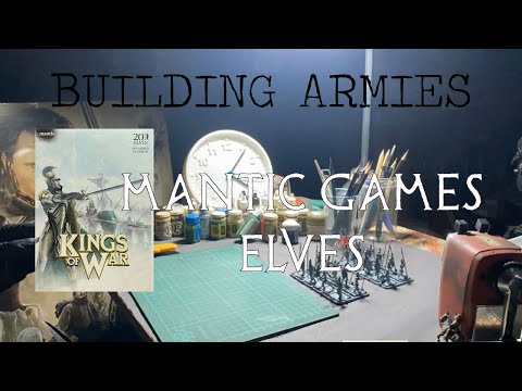 Building a Kings of War Elf Army (Part 1) - Unboxing and Assembly