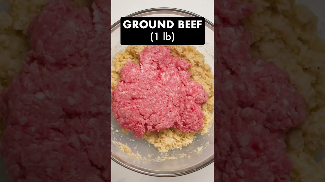 Classic Italian Meatballs! - Dished #Shorts