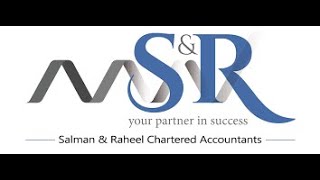 CAF Induction Test - Salman Rasheed & Co, Chartered Accountants