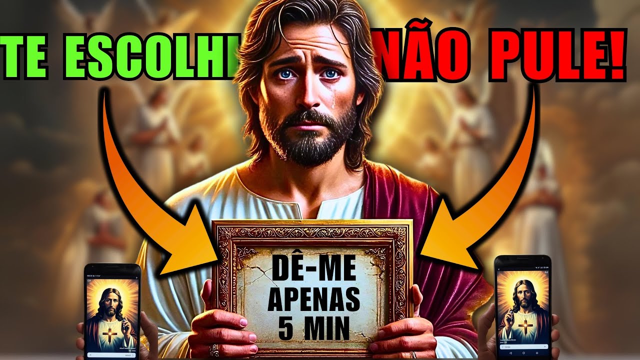 🔴FILHO: ACONTEÇA O QUE ACONTECER NÃO DEIXE DE OUVIR ISSO! | MENSAGEM DE DEUS HOJE |