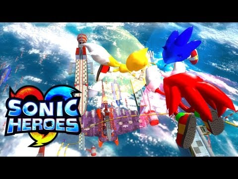 Sonic Heroes - Egg Fleet - Team Sonic [REAL Full HD, Widescreen] 60 FPS