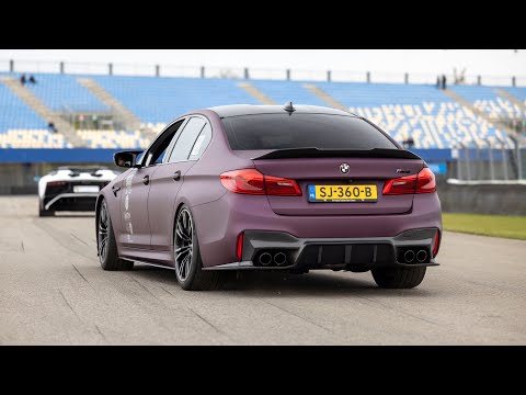 800HP Stage 2 BMW M5 F90 with Supersprint Exhaust - LOUD Revs & Accelerations !