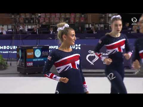 Great Britain - 2022 TeamGym European Champion, senior mixed team