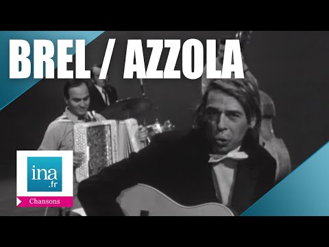 Jacques Brel & Marcel Azzola  "Vesoul"  | Archive INA