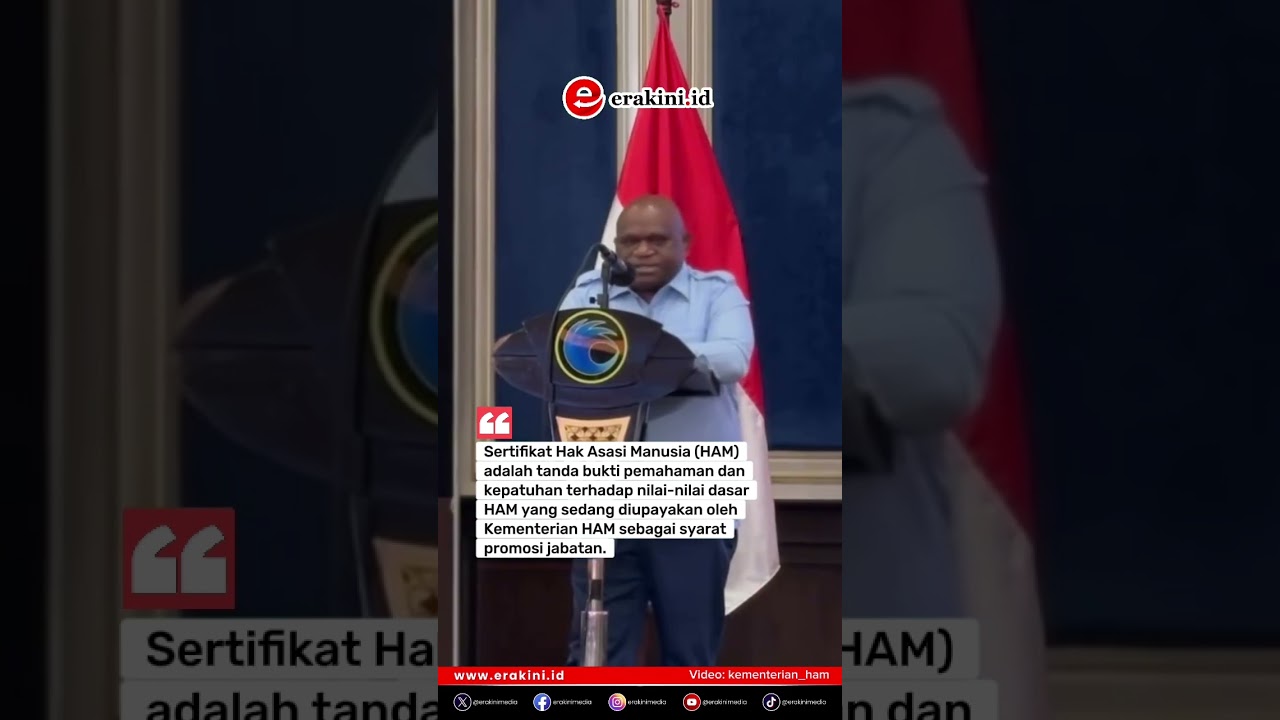 Sertifikat HAM menjadi Syarat Wajib Kenaikan Jabatan ASN