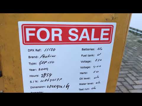 DPX Power: Olympian 150 kVA Generator set - DPX-11120