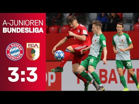 FC Bayern - FC Augsburg 3:3 | A-Junioren-Bundesliga 2018/19 | ReLive