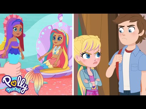 Polly Pocket Full Episodes | Pierce Ruins the Mermaid Queen Show! 🧜🏻‍♀️ | 30 Minutes | Kids Movies