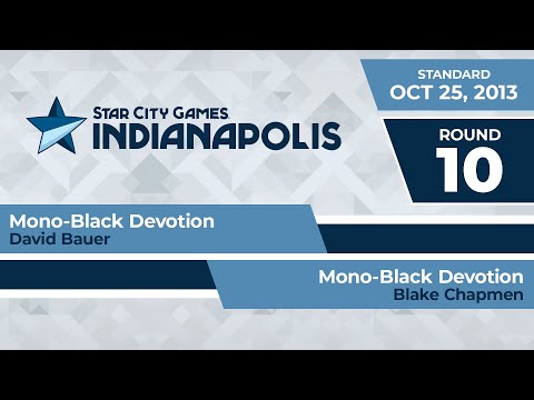 SCGINDY: Round 10 - David Bauer vs Blake Chapmen | Standard