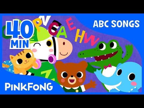 Sing and Master the Alphabet From A to Z! | Phonics | + Compilation | PINKFONG Songs for Children
