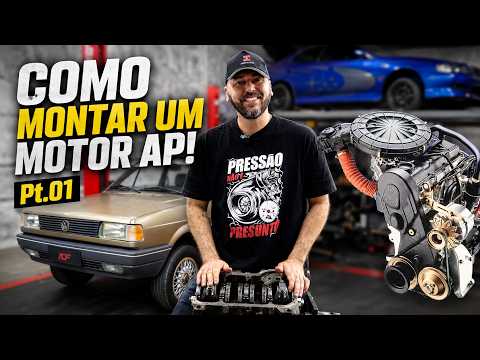 PASSO A PASSO DA MONTAGEM DE UM MOTOR AP! pt.01