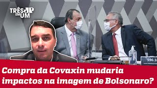 Flávio Bolsonaro: ‘Relatório de Renan Calheiros e indiciamento de Bolsonaro na CPI são alucinações’