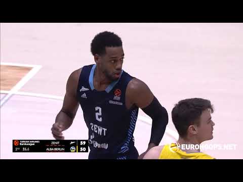 Zenit St. Petersburg-Alba Berlin 75-66: Jordan Loyd (25 points)