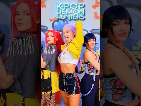 Kpop Demon Hunters! Huntrix in Real Life!