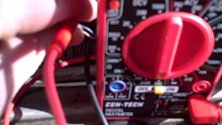 Checking Fuel Injector Coil Resistance