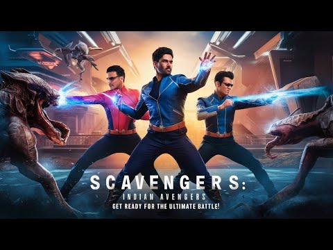 CGI VFX Sci-Fi Animated Short Film: Scavengers - Indian Avengers | OFFICIAL TRAILER