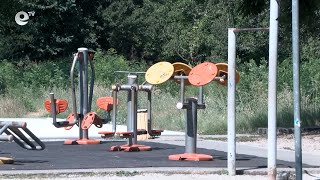 В Димитровград правят нови фитнес площадки на открито