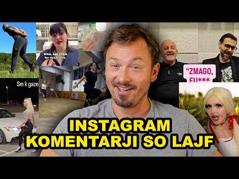 Instagram komentarji so LAJF