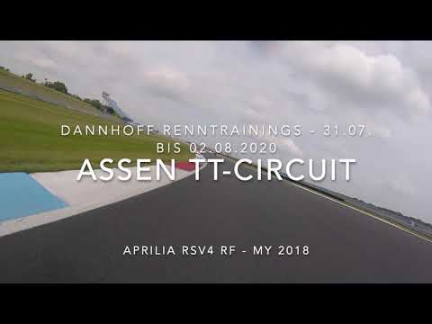 OnBoard TT-Circuit Assen Aprilia RSV4 RF 2018 - 08/20 Dannhoff