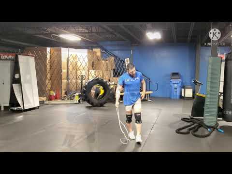 Post workout jump rope session today having some fun 😜😁